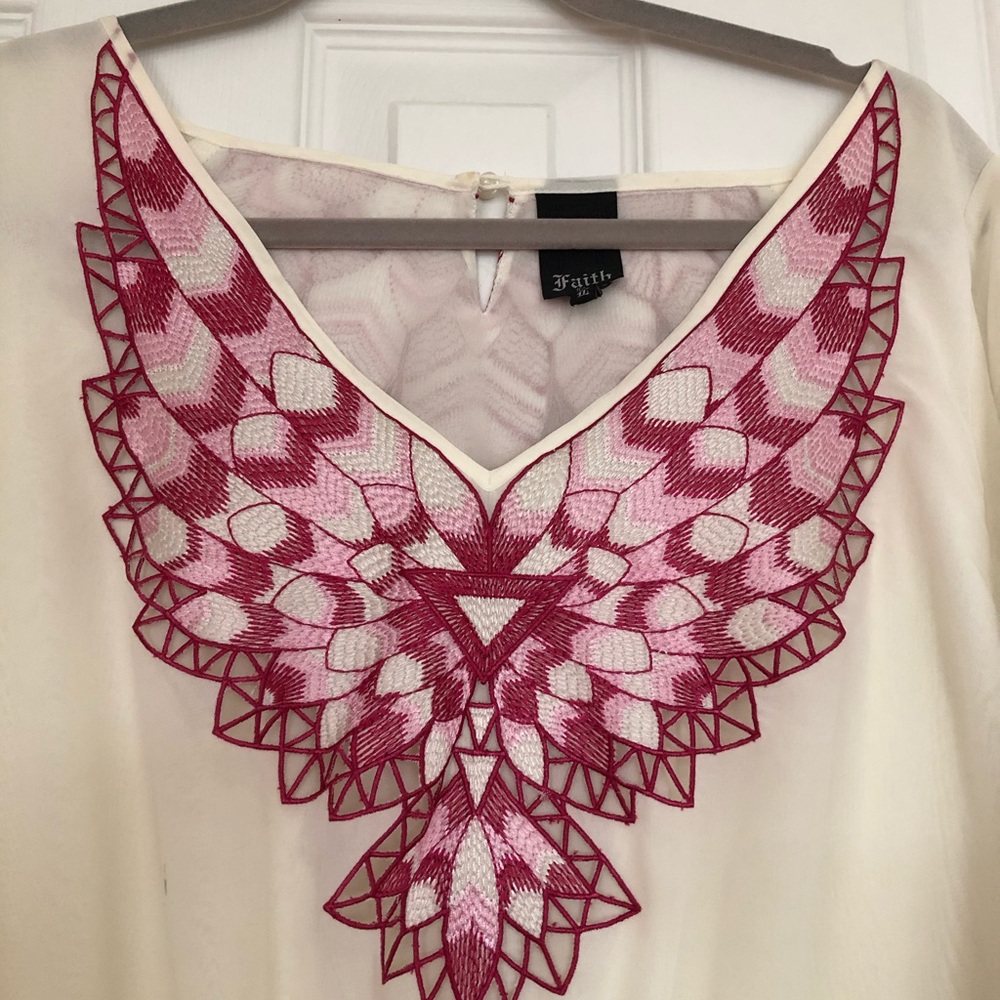 Embroidered Caftan dress by Faith, L